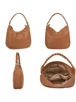 Samantha Look Damen Handtasche in cognac