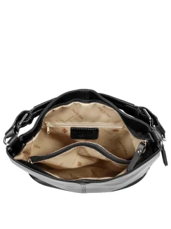 Samantha Look Damen Handtasche in schwarz