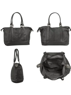 Samantha Look Damen Reisetasche in grau