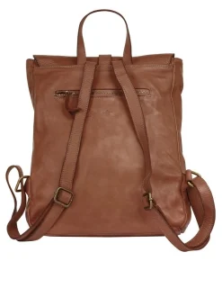 Samantha Look Damen Rucksack in cognac