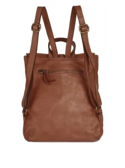Samantha Look Damen Rucksack in cognac