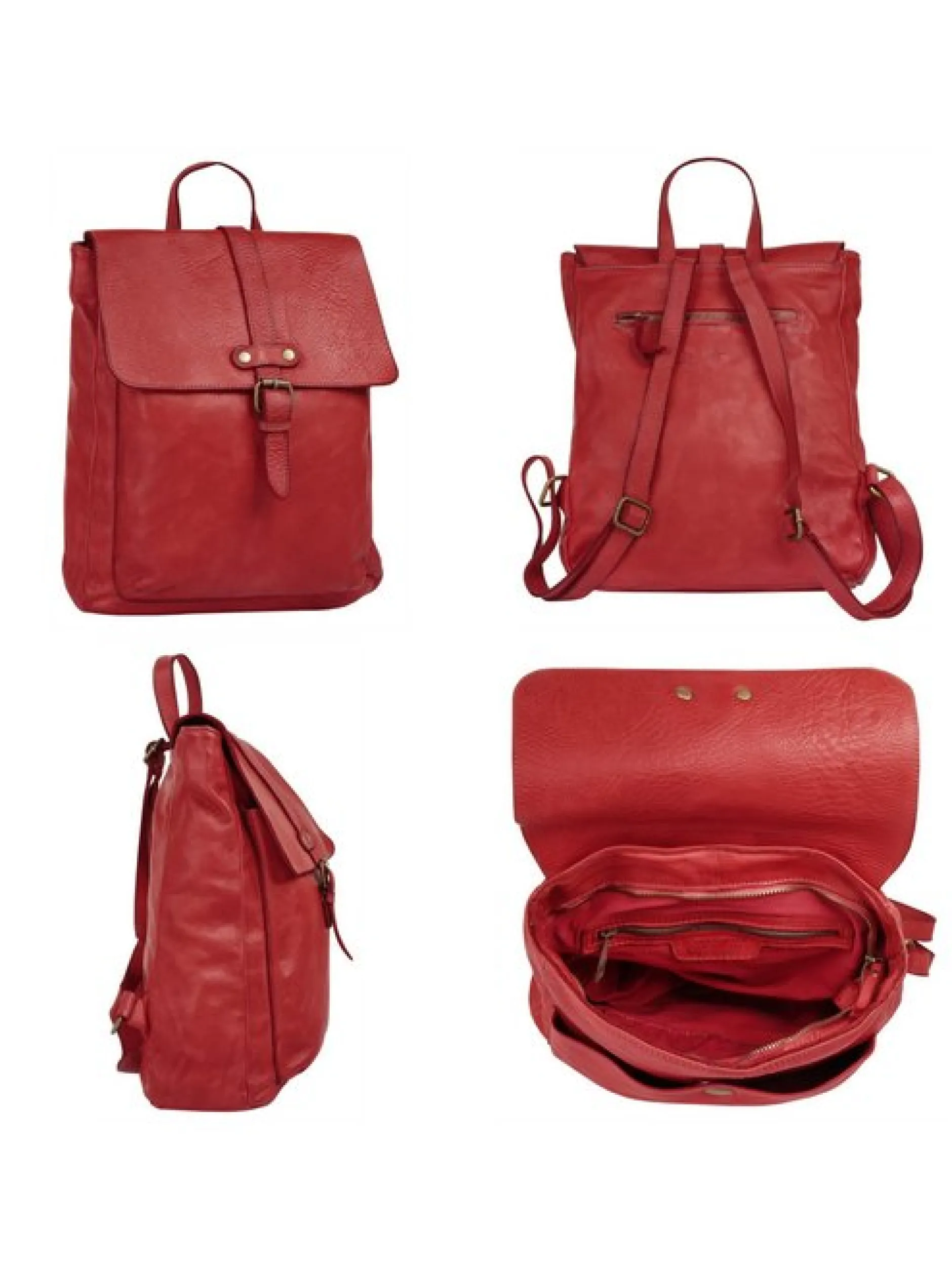 Samantha Look Damen Rucksack in rot