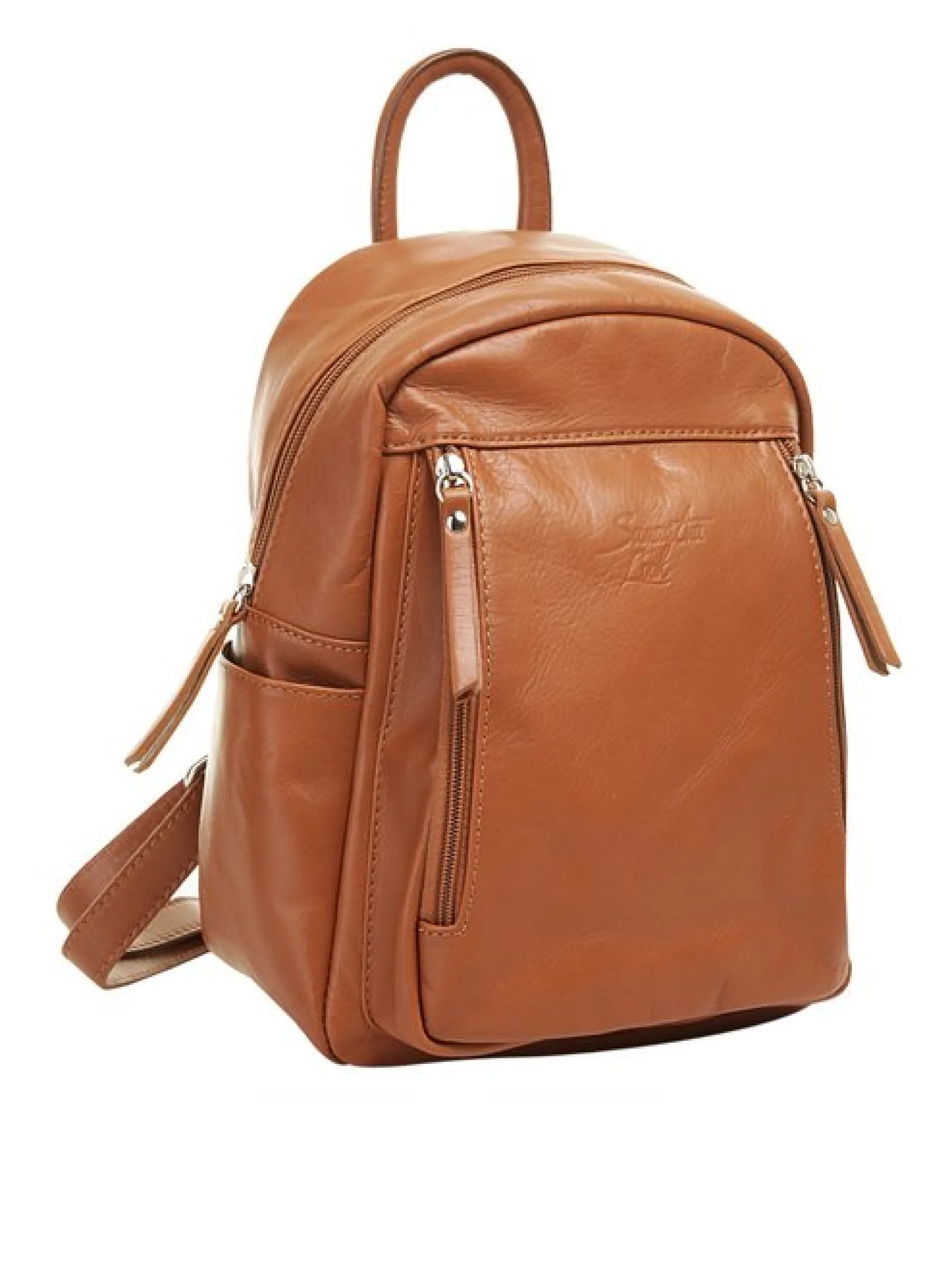Samantha Look Damen Rucksack in cognac