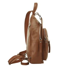 Samantha Look Damen Rucksack in cognac