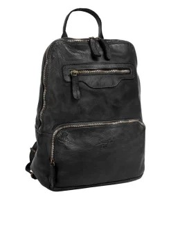 Samantha Look Damen Rucksack in schwarz