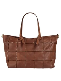 Samantha Look Damen Shopper in cognac