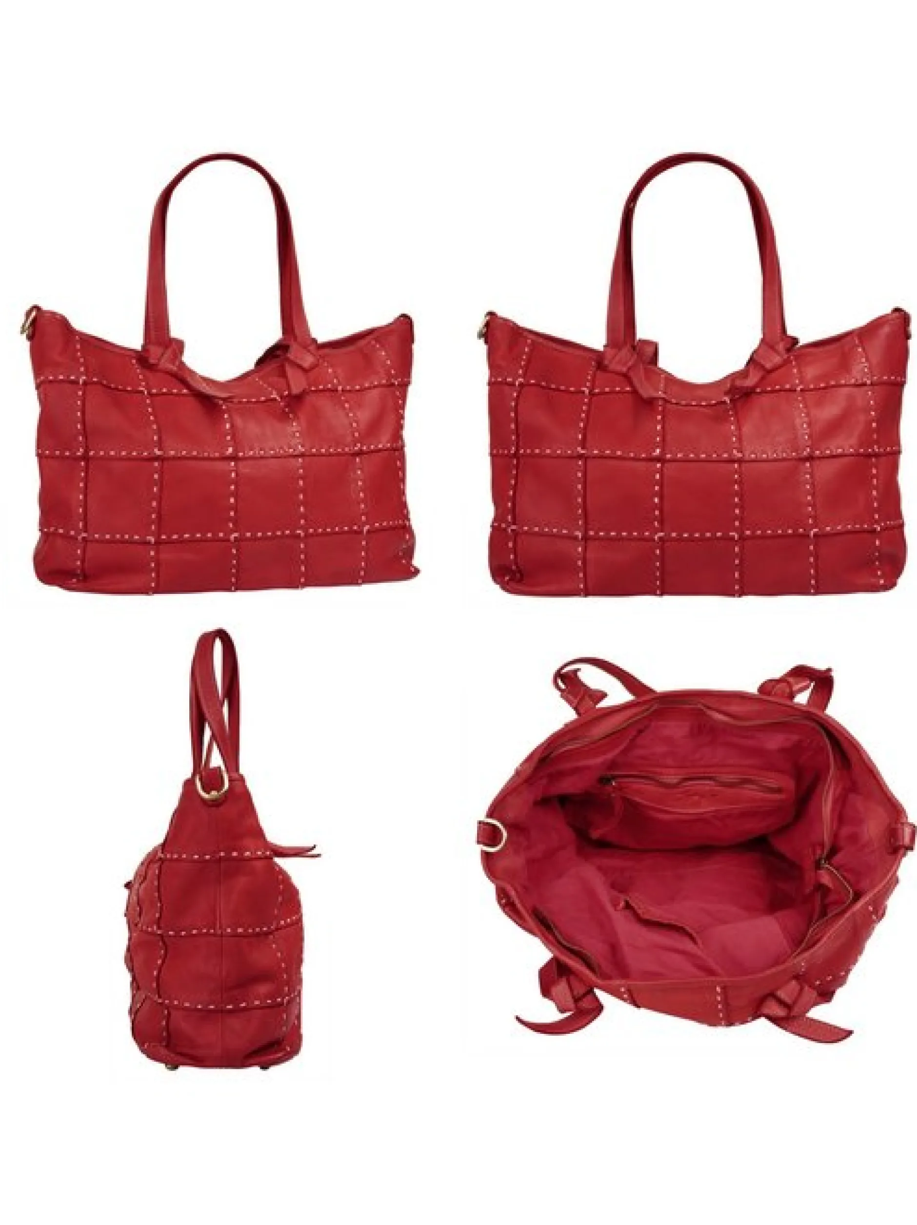 Samantha Look Damen Shopper in rot