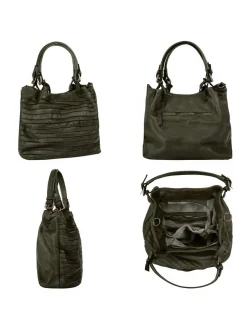 Samantha Look Damen Shopper in grün