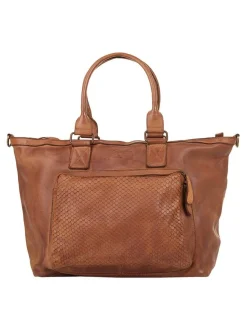 Samantha Look Damen Shopper in braun