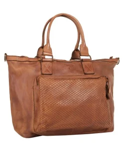 Samantha Look Damen Shopper in braun