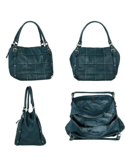Samantha Look Damen Shopper in blau