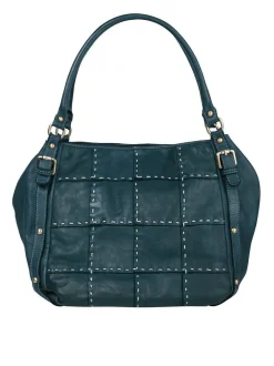 Samantha Look Damen Shopper in blau