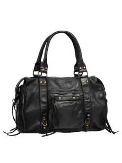 Samantha Look Damen Shopper in schwarz