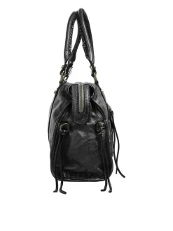 Samantha Look Damen Shopper in schwarz