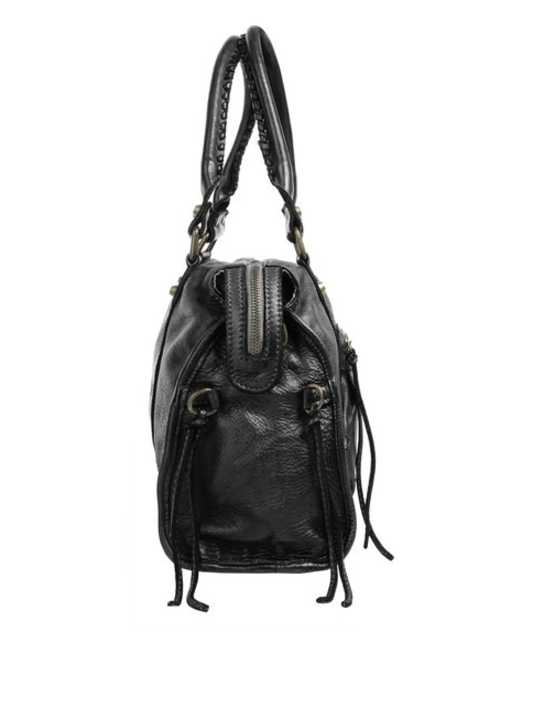 Samantha Look Damen Shopper in schwarz