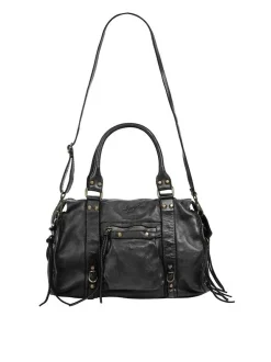Samantha Look Damen Shopper in schwarz
