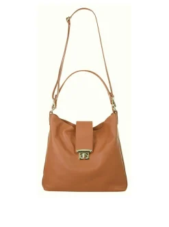 Samantha Look Damen Shopper in cognac