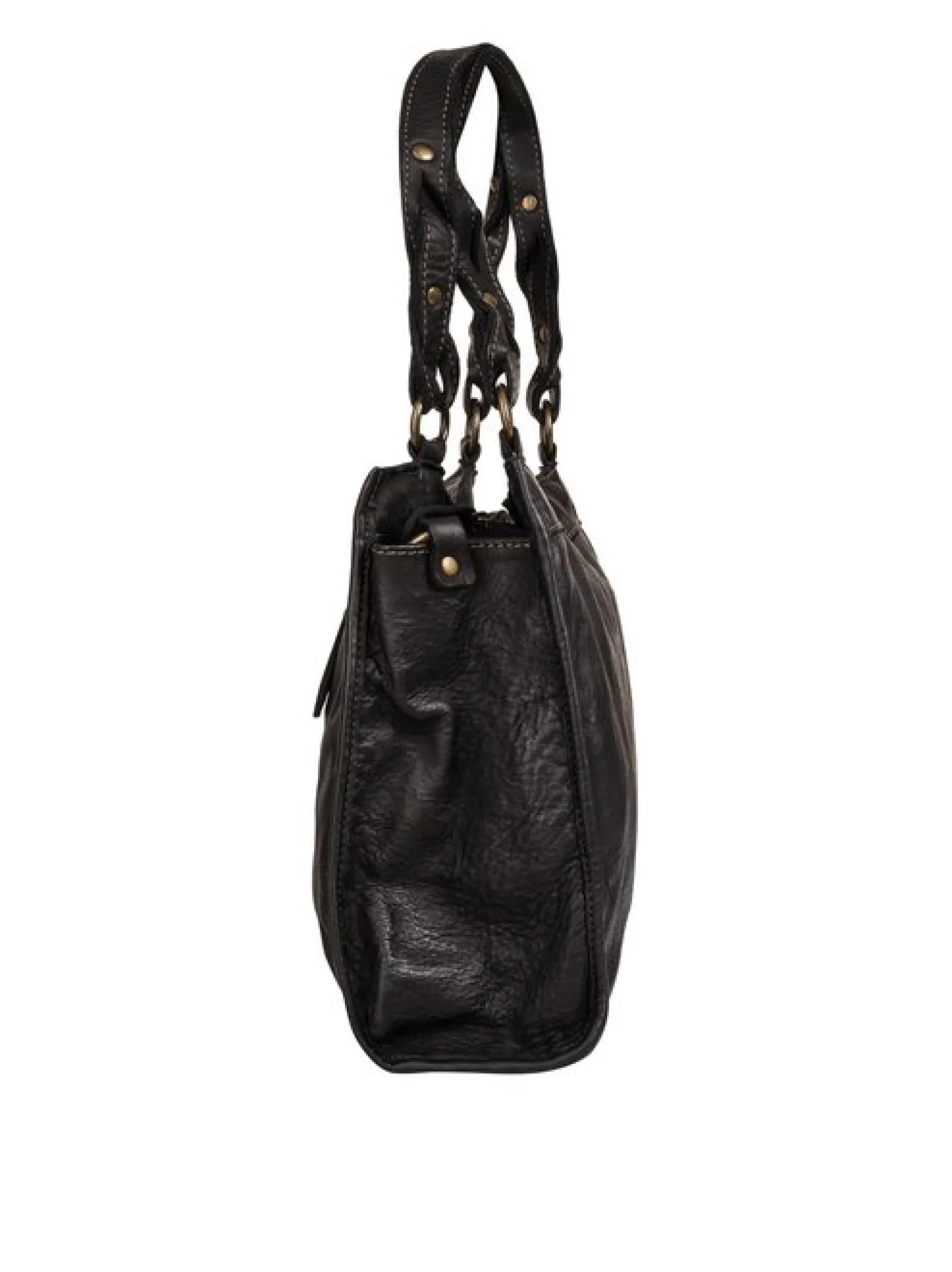 Samantha Look Damen Shopper in schwarz