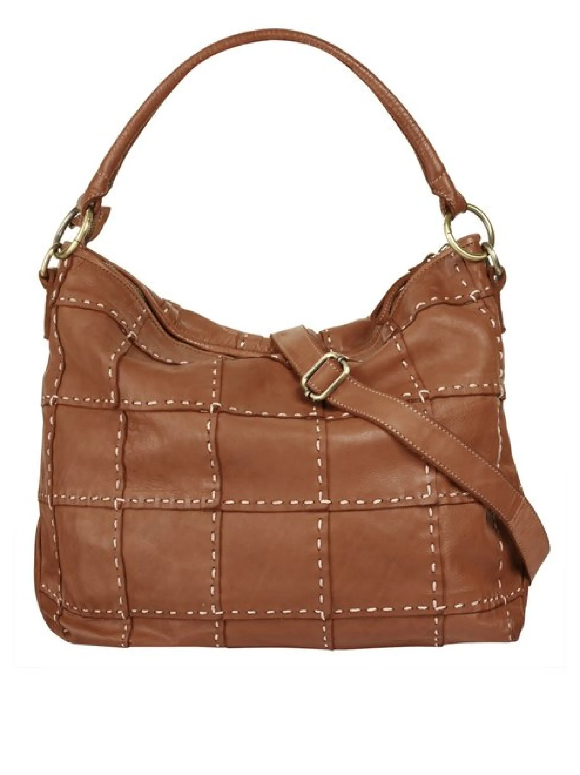 Samantha Look Damen Shopper in cognac