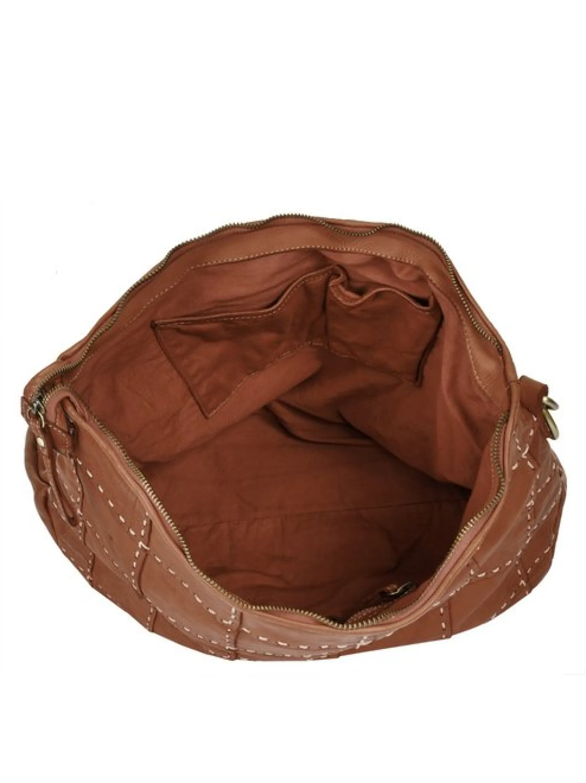 Samantha Look Damen Shopper in cognac