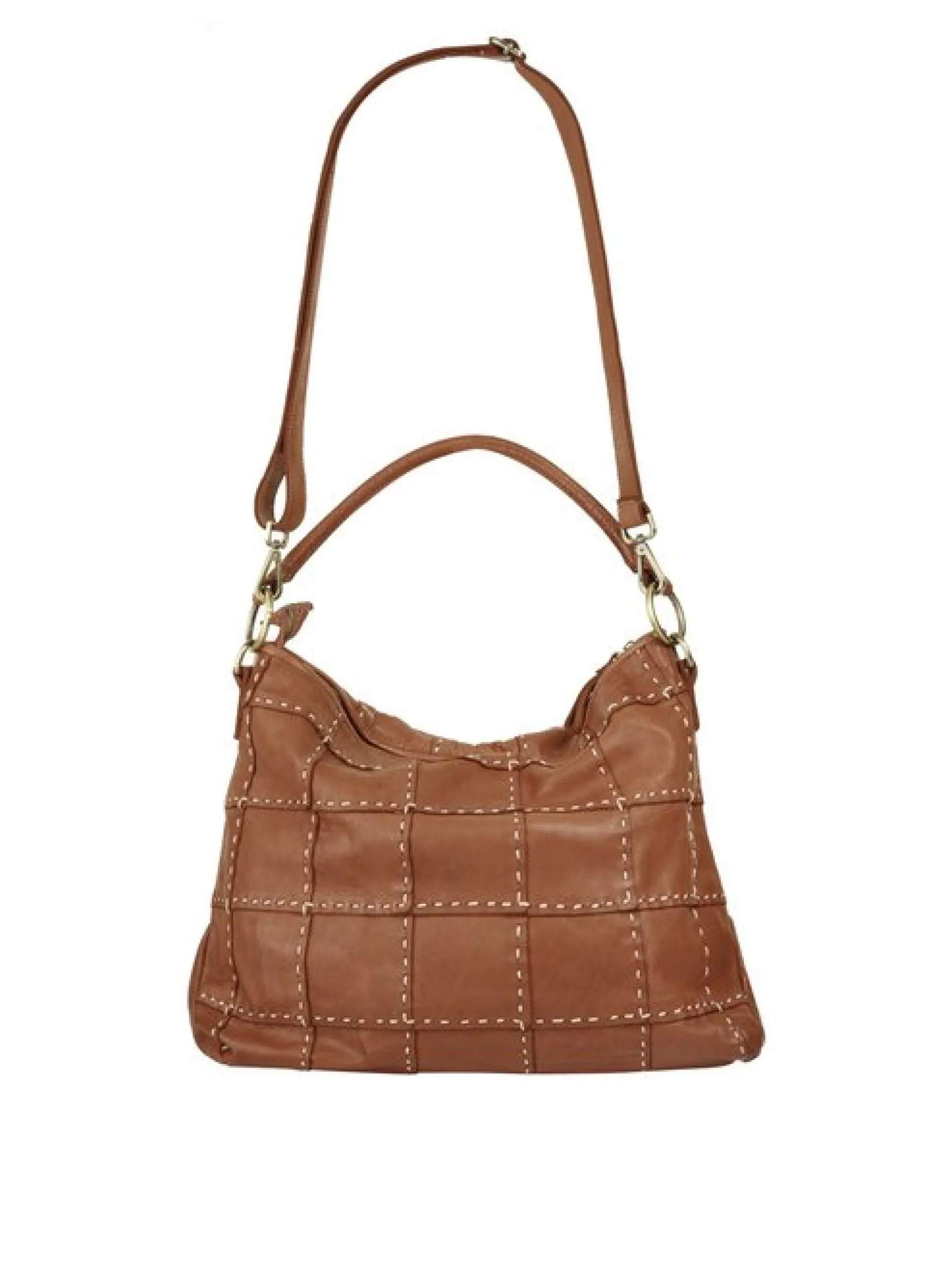 Samantha Look Damen Shopper in cognac