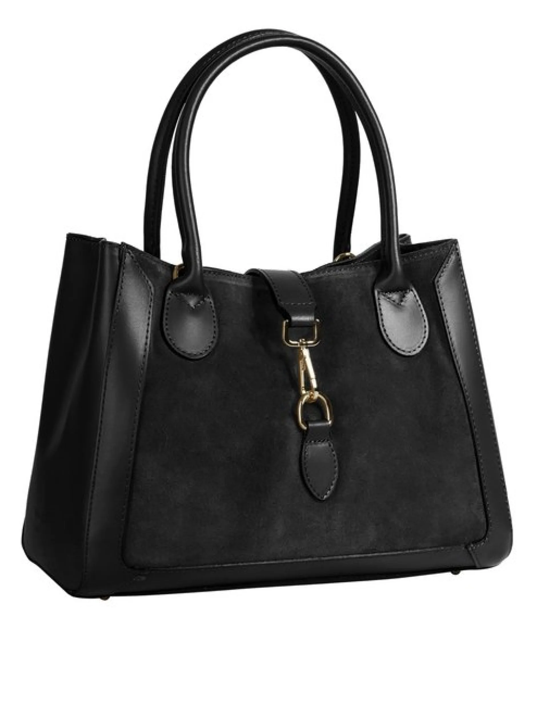 Samantha Look Damen Shopper in schwarz