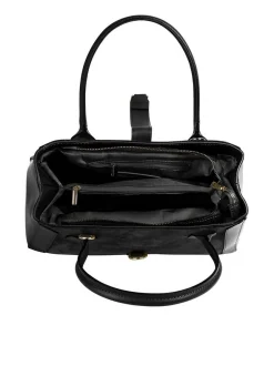 Samantha Look Damen Shopper in schwarz