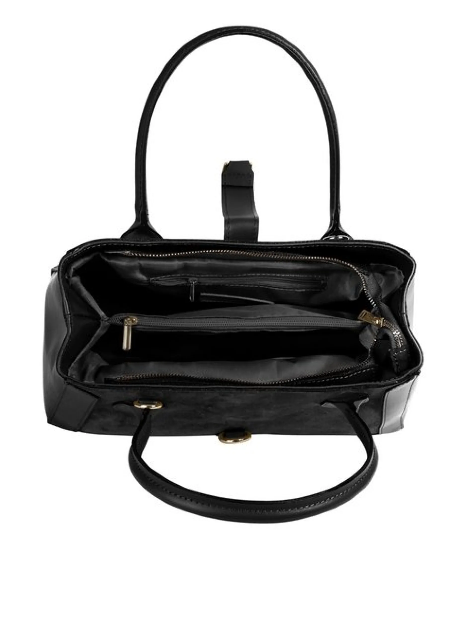 Samantha Look Damen Shopper in schwarz