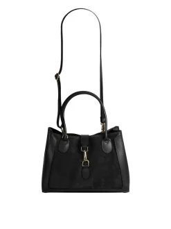Samantha Look Damen Shopper in schwarz