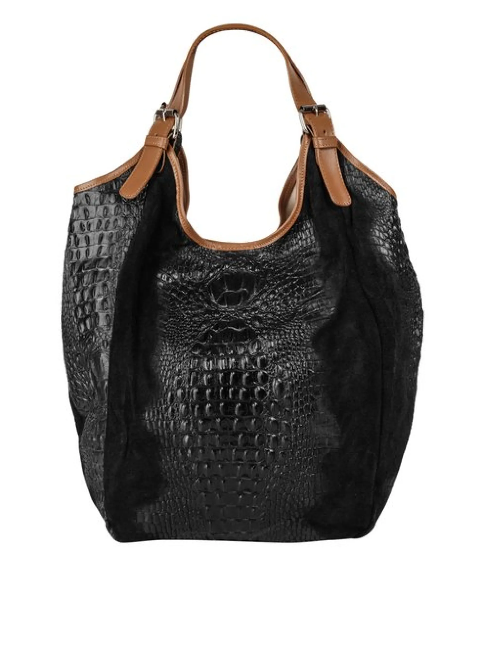 Samantha Look Damen Shopper in schwarz