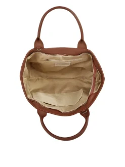 Samantha Look Damen Shopper in cognac