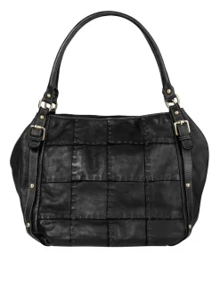 Samantha Look Damen Shopper in schwarz