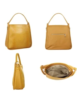 Samantha Look Damen Shopper in gelb