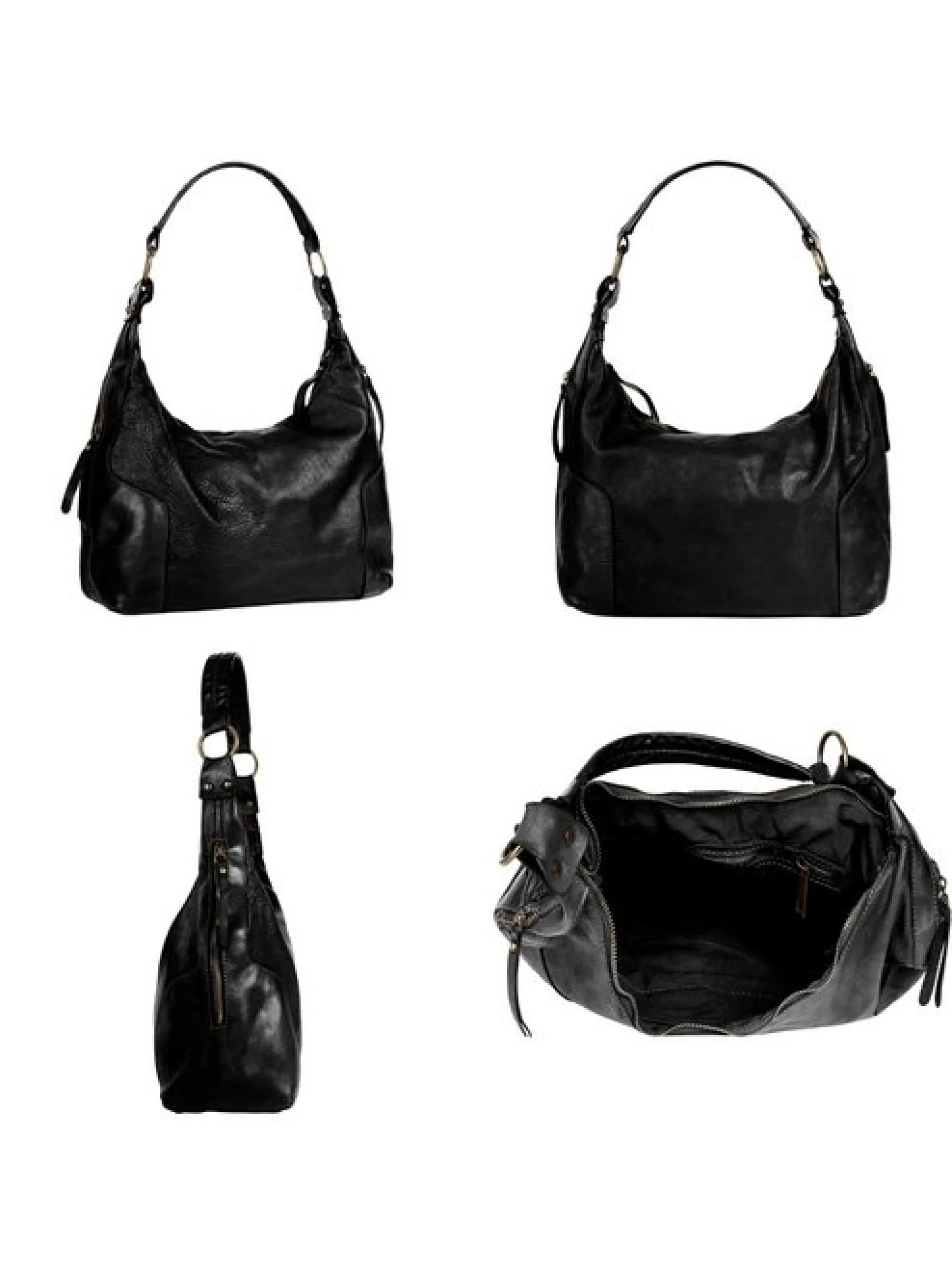 Samantha Look Damen Shopper in schwarz