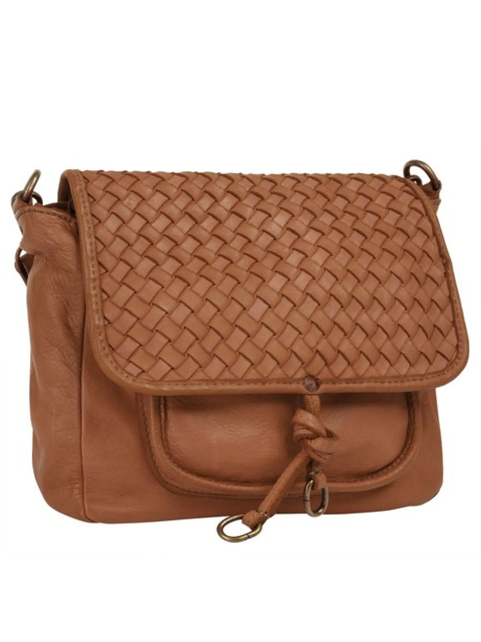 Samantha Look Damen Umhängetasche in cognac
