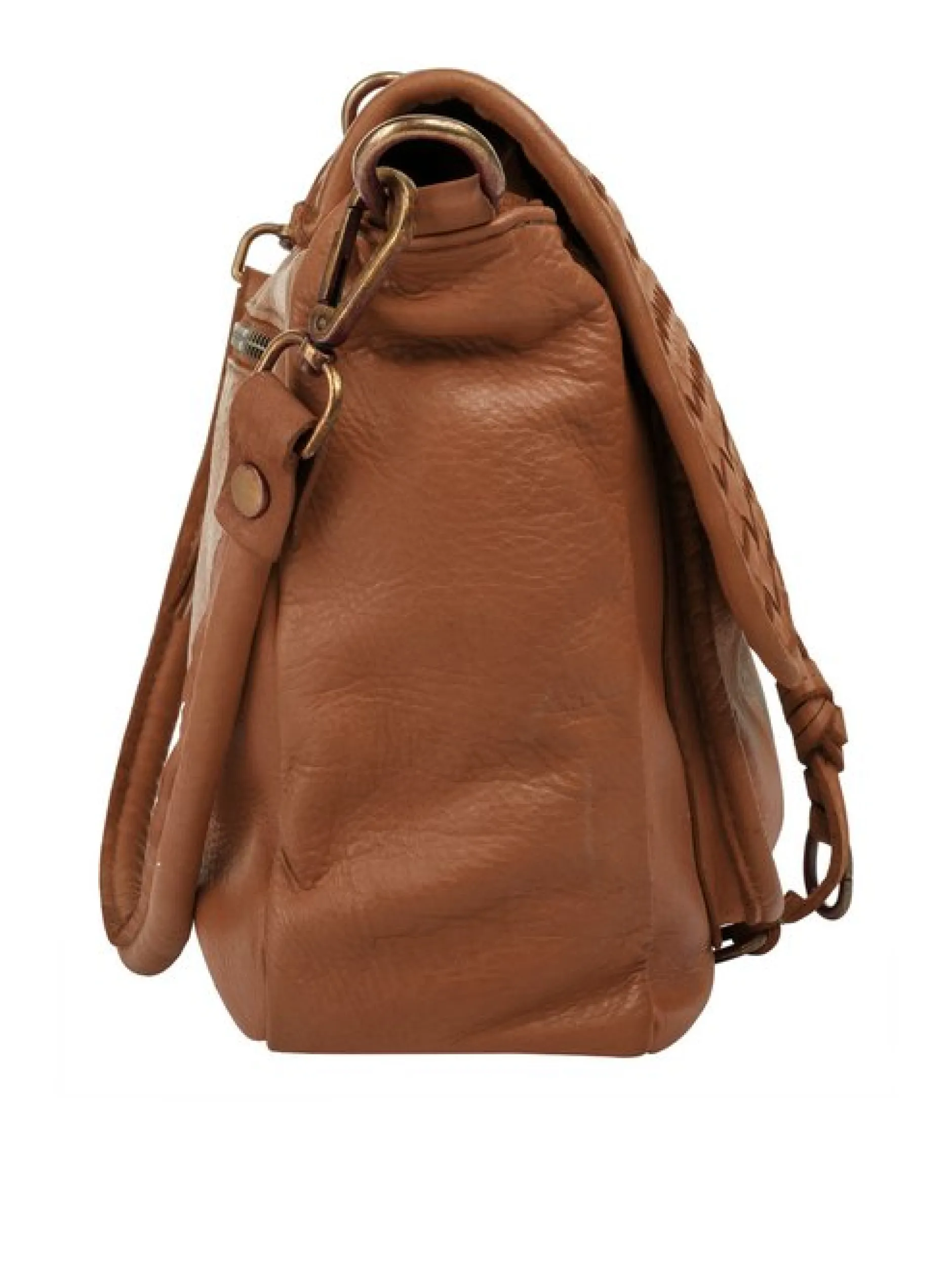 Samantha Look Damen Umhängetasche in cognac
