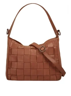 Samantha Look Damen Umhängetasche in cognac