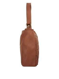 Samantha Look Damen Umhängetasche in cognac
