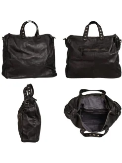 Samantha Look Damen Umhängetasche in schwarz