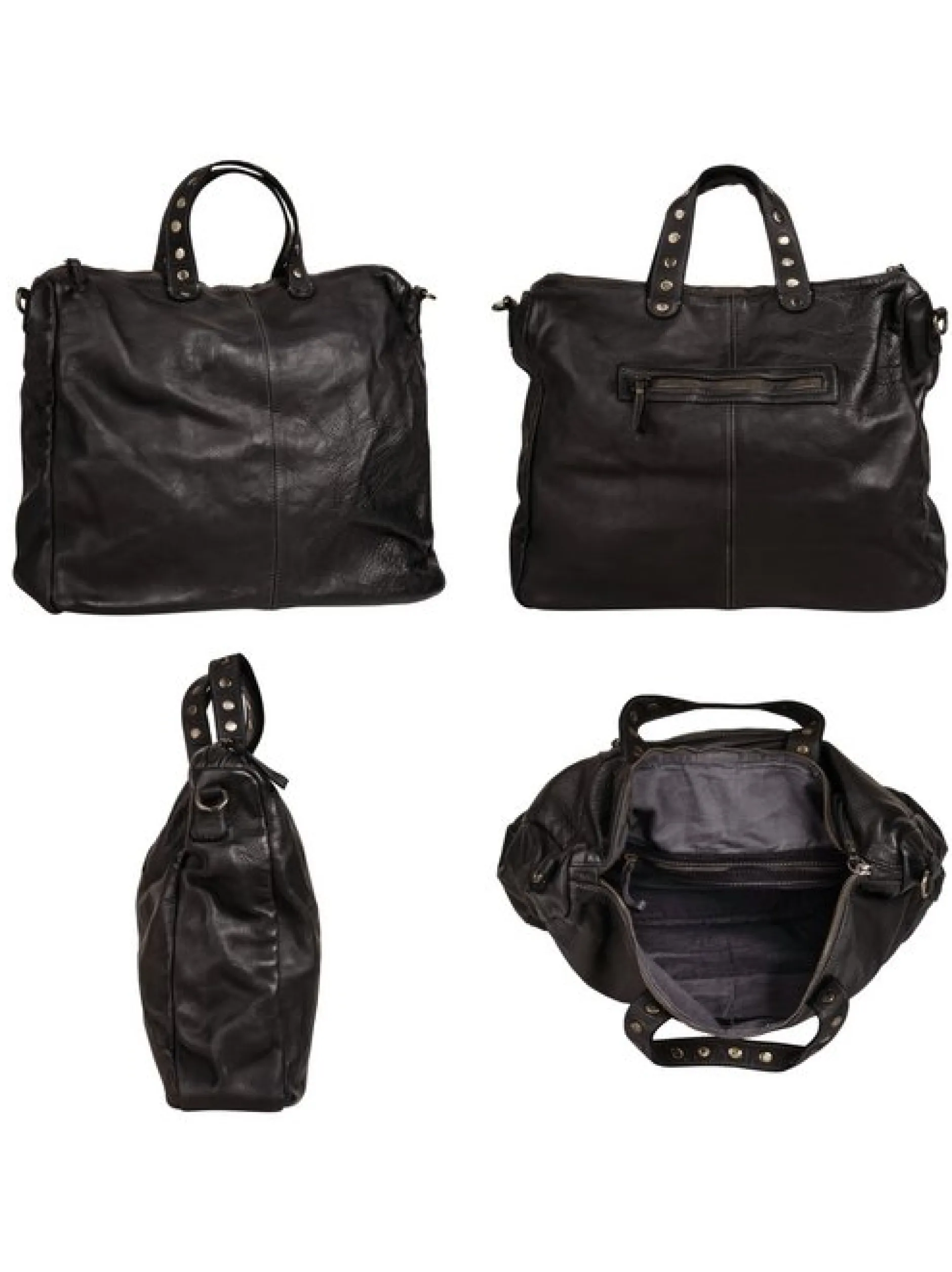 Samantha Look Damen Umhängetasche in schwarz