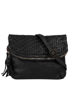 Samantha Look Damen Umhängetasche in schwarz
