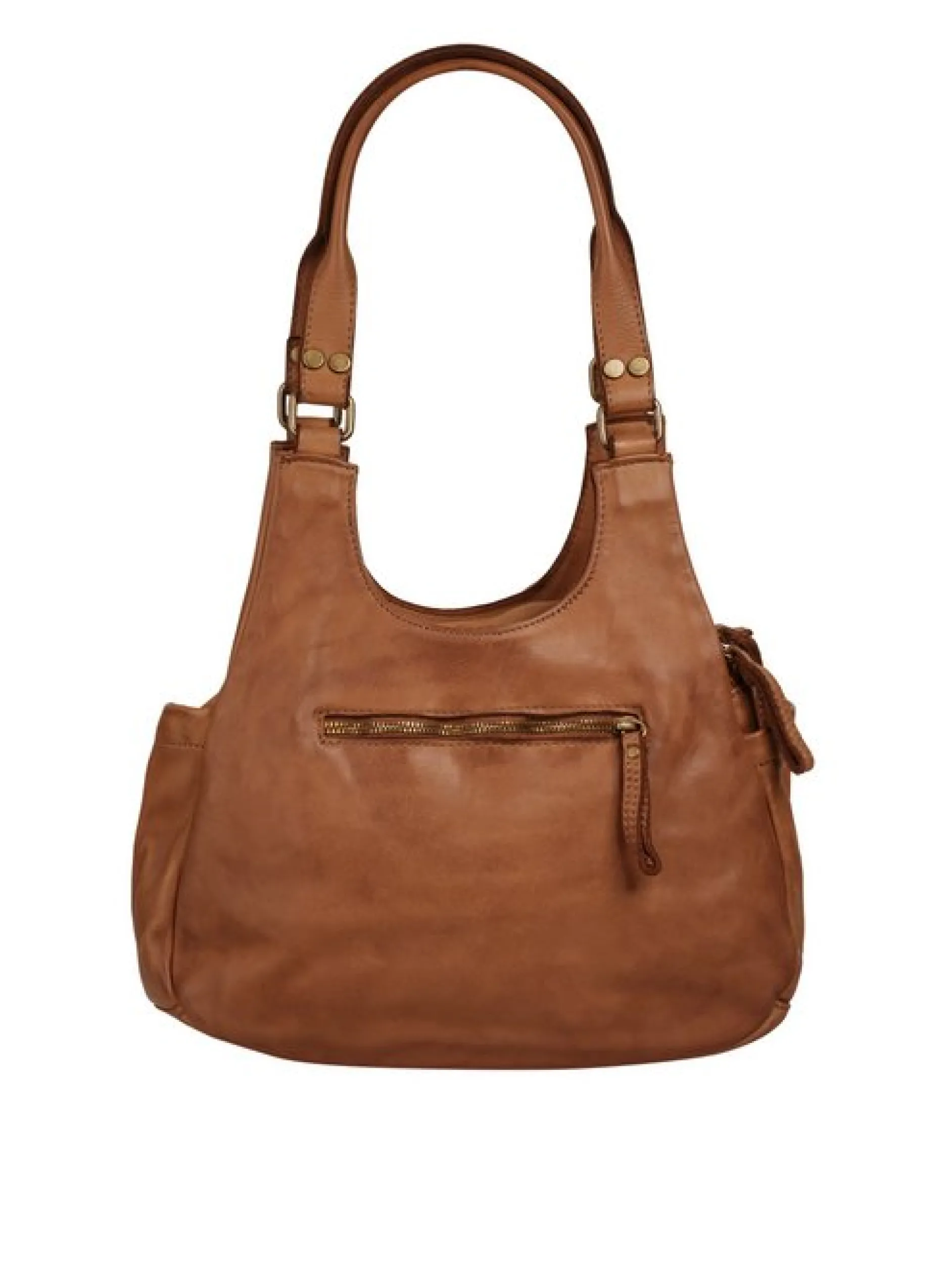 Samantha Look Damen Umhängetasche in cognac