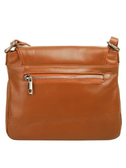 Samantha Look Damen Umhängetasche in cognac