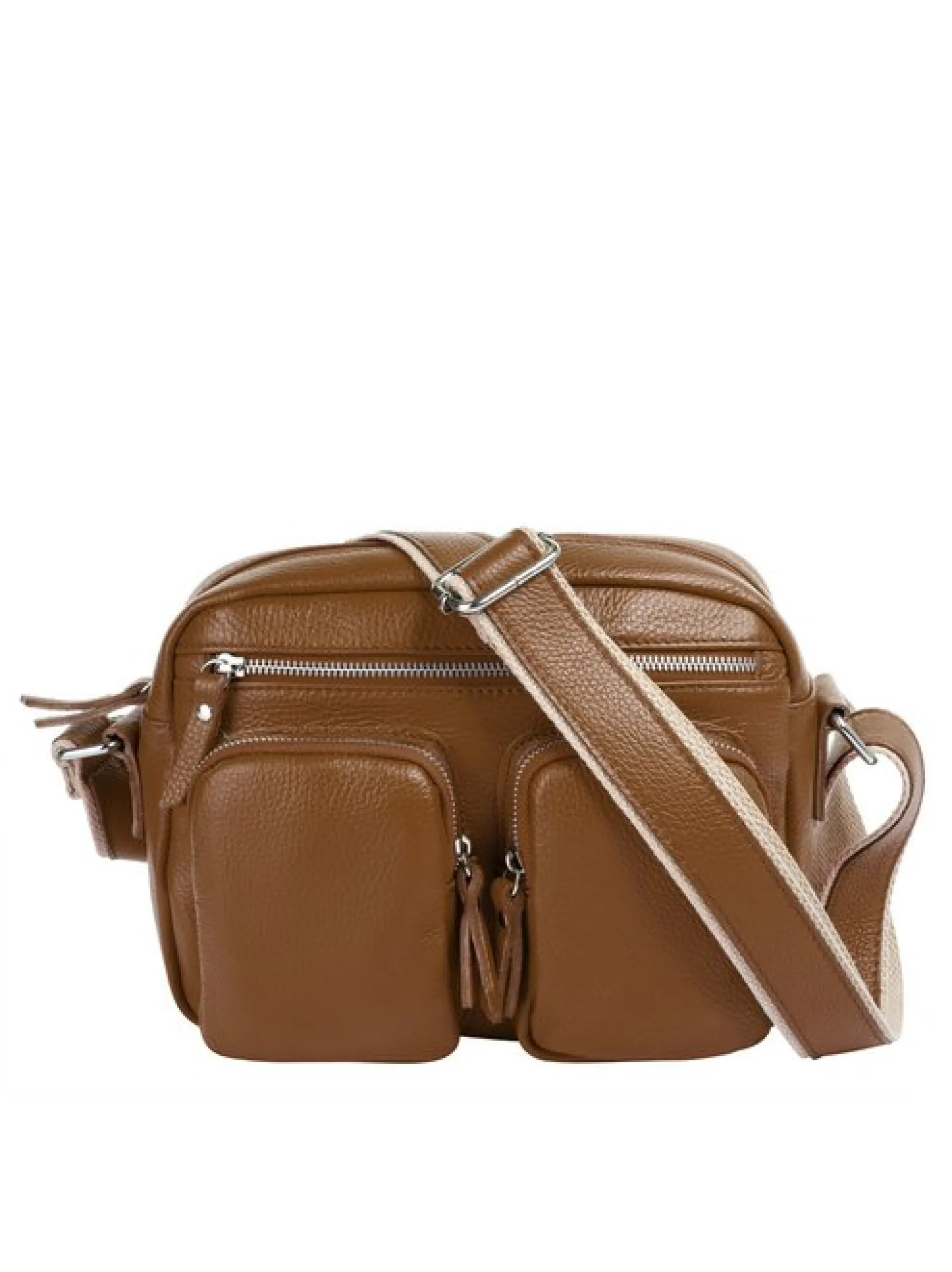 Samantha Look Damen Umhängetasche in cognac
