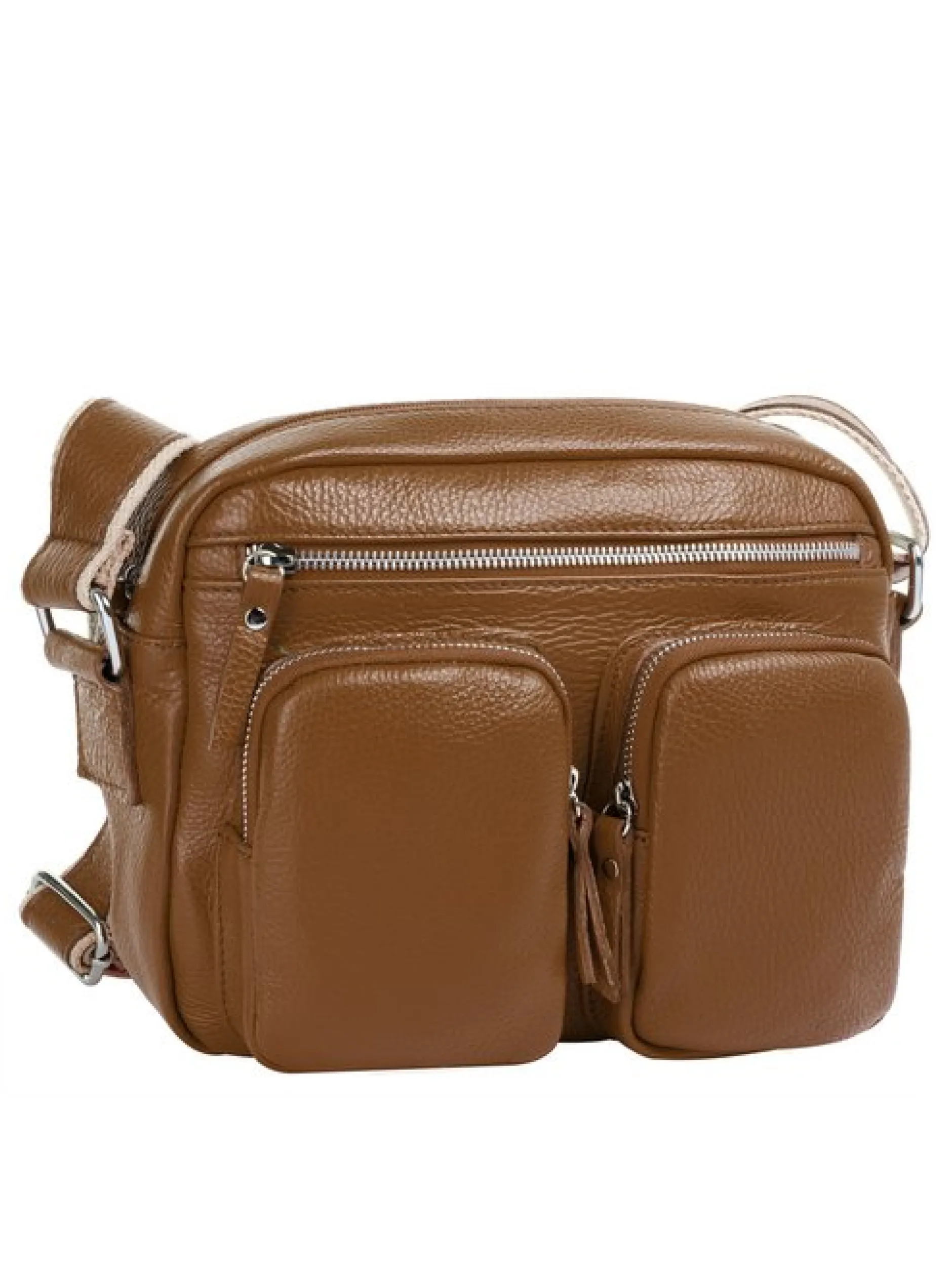 Samantha Look Damen Umhängetasche in cognac