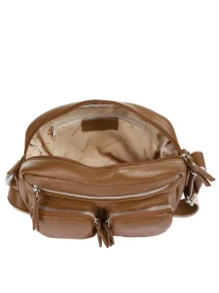 Samantha Look Damen Umhängetasche in cognac
