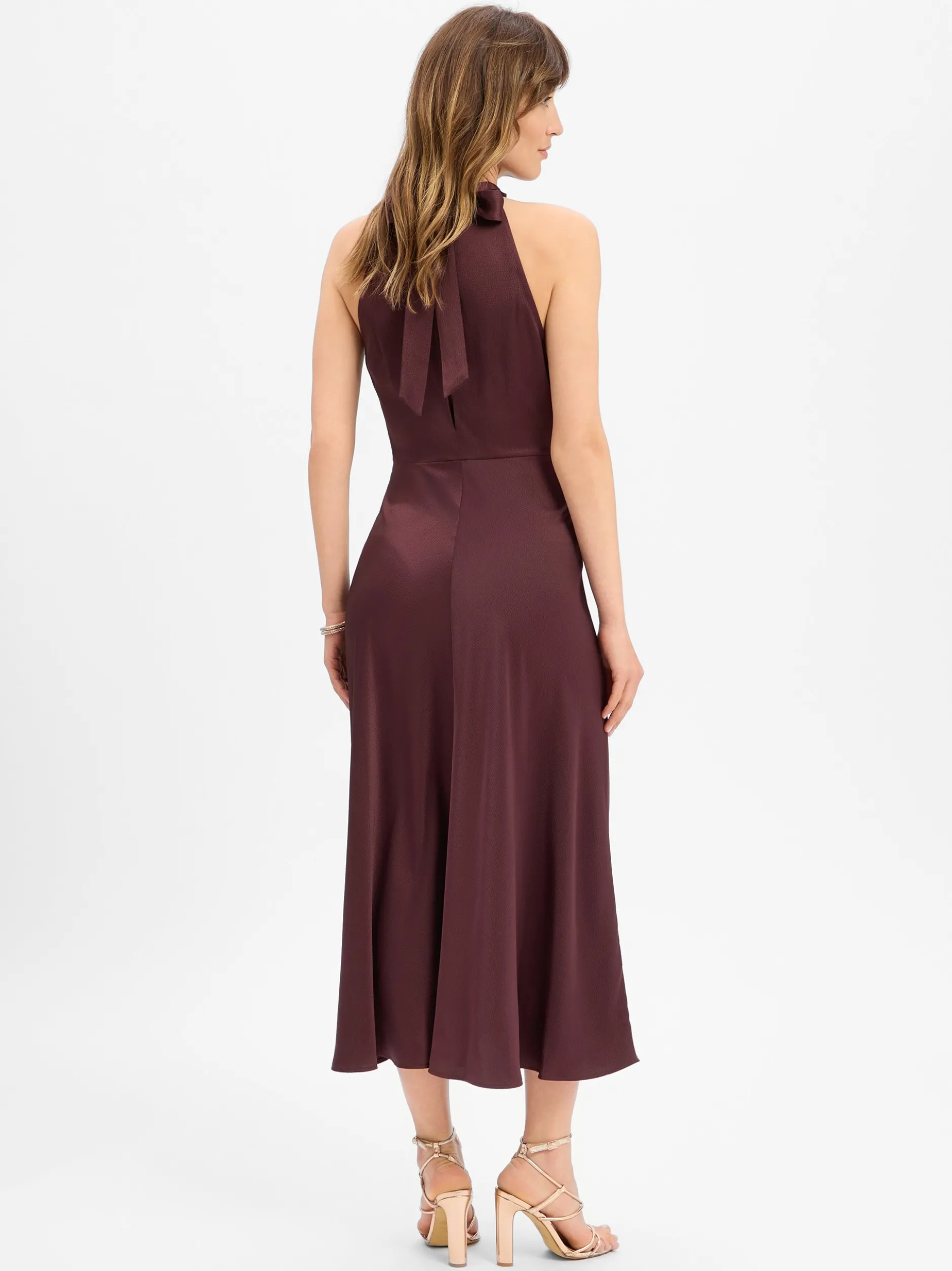 Samsøe Samsøe Damen Cocktailkleid - RHEO in schoko