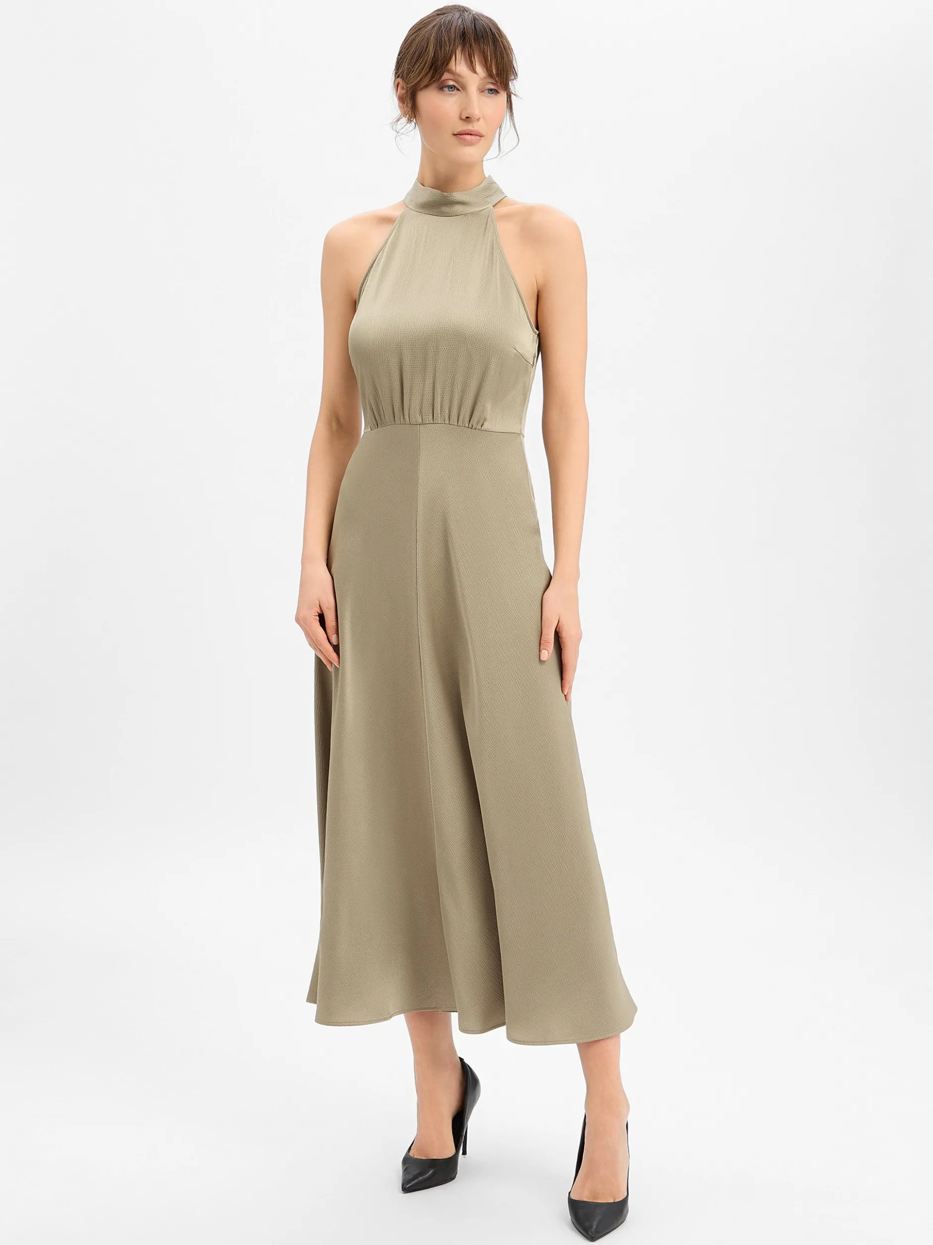 Samsøe Samsøe Damen Cocktailkleid - RHEO in schilf