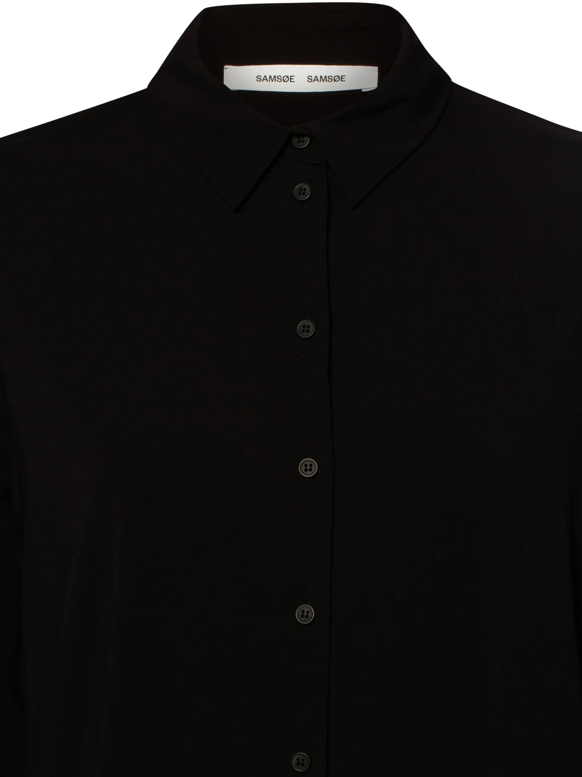 Samsøe Samsøe Damen Stretchbluse - Milly in schwarz