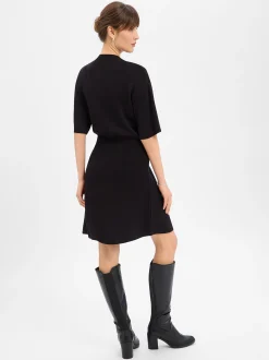 Samsøe Samsøe Damen Strickkleid Satatiana in schwarz